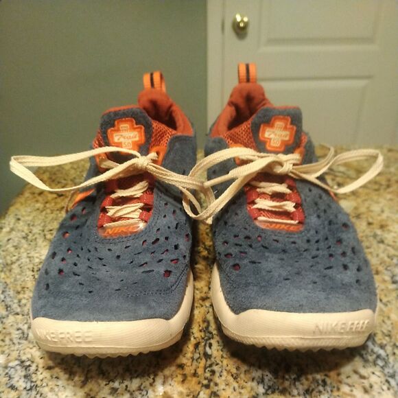 Nike Free Run Trail Men's Thunder Blue Running Shoes Sneakers CW5814-400 Sz 8.5 - Picture 11 of 12